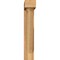 Ekena Millwork Traditional Block Rough Sawn Bracket w/ Offset Brace, Western Red Cedar, 6"W x 26"D x 34"H BKT0604X26X34TRA05RWR - alternate 3